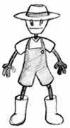 Farmer Character Design